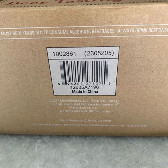 American Vintage Beer Tasting Flight Set *NEW* - Picture 5 of 7